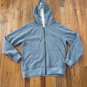 Flint and Tinder Favorites Icon 10-Year Waffle-Lined Hoodie Gray Large